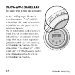 Preview for 12 page of Honeywell T8700A1009 (Dutch) Gebruiksaanwijzing