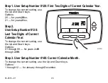 Preview for 24 page of Honeywell TB7100A1000 - MultiPro Commercial Thermostat Owner'S Manual