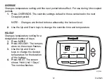 Preview for 12 page of Honeywell TB7220U Owner'S Manual