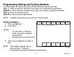 Preview for 6 page of Honeywell TB8220U1003 - Touchscreen Thermostat, 2h Owner'S Manual