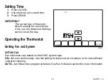 Preview for 10 page of Honeywell TB8220U1003 - Touchscreen Thermostat, 2h Owner'S Manual