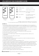 Preview for 12 page of Honeywell TC09PCE User Manual