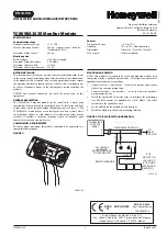 Honeywell TC809EA1035 Installation And Maintenance Instructions preview