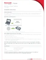 Preview for 2 page of Honeywell TCPA1BS Installation Instructions Manual