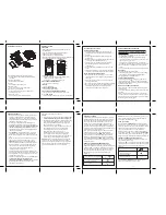 Preview for 2 page of Honeywell TE150 User Manual