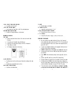 Preview for 4 page of Honeywell TE219ELW - Wireless Indoor/Outdoor Thermometer User Manual