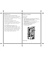 Preview for 2 page of Honeywell TE22W User Manual