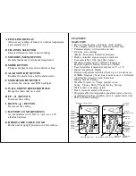 Preview for 2 page of Honeywell TE329ELW User Manual