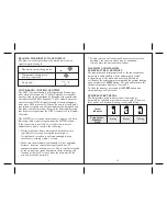 Preview for 6 page of Honeywell TE653ELW - Portable Barometric Weather Forecaster User Manual