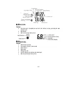 Preview for 24 page of Honeywell TE923W - Deluxe Weather Station User Manual