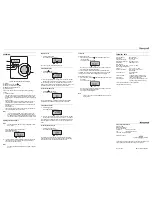 Предварительный просмотр 2 страницы Honeywell TFU 22 Installation And Operating Instructions