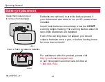 Preview for 20 page of Honeywell TH7000 Series Operating Manual