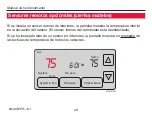 Предварительный просмотр 62 страницы Honeywell TH7000 Series Operating Manual