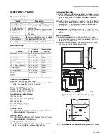 Preview for 3 page of Honeywell TH8110R1008 Vision Pro 8000 Product Data