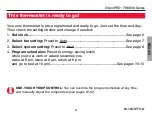 Preview for 5 page of Honeywell TH8110U1003 - VisionPro Thermostat Operating Manual