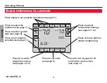 Preview for 6 page of Honeywell TH8110U1003 - VisionPro Thermostat Operating Manual