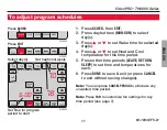 Preview for 13 page of Honeywell TH8110U1003 - VisionPro Thermostat Operating Manual