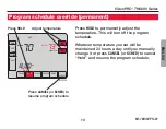 Preview for 15 page of Honeywell TH8110U1003 - VisionPro Thermostat Operating Manual