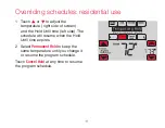 Preview for 13 page of Honeywell TH8320R1003 User Manual
