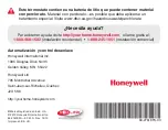 Preview for 132 page of Honeywell TH8320R1003 User Manual