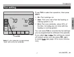 Preview for 9 page of Honeywell TH8320ZW Operating Manual