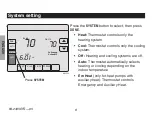 Preview for 10 page of Honeywell TH8320ZW Operating Manual