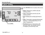 Preview for 10 page of Honeywell TH8320ZW1000 Operating Manual