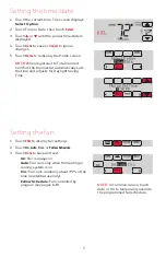 Предварительный просмотр 7 страницы Honeywell TH8321WF1001 User Manual