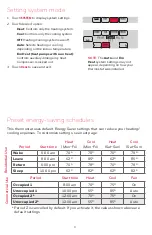 Предварительный просмотр 8 страницы Honeywell TH8321WF1001 User Manual