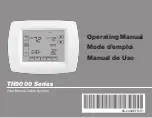 Preview for 1 page of Honeywell TH9000 Series Operating Manual