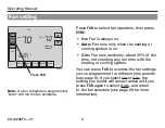 Предварительный просмотр 8 страницы Honeywell TH9000 Series Operating Manual