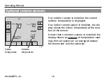 Preview for 18 page of Honeywell TH9000 Series Operating Manual