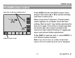 Предварительный просмотр 19 страницы Honeywell TH9000 Series Operating Manual