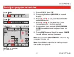 Предварительный просмотр 11 страницы Honeywell TH9421 Operating Manual