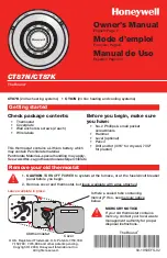 Preview for 1 page of Honeywell The Round CT87K Owner'S Manual