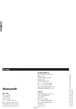 Предварительный просмотр 16 страницы Honeywell themis plus EI3 Operating Instructions Manual