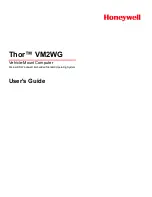 Honeywell Thor VM2W02 User Manual preview