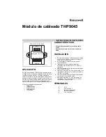 Preview for 9 page of Honeywell THP9045 Installation Instructions Manual