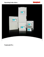 Honeywell touchpoint Pro Operating Instructions Manual preview