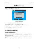 Preview for 126 page of Honeywell touchpoint Pro Operating Instructions Manual