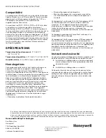 Preview for 8 page of Honeywell TR120 Installation Instructions Manual