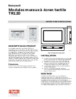 Preview for 9 page of Honeywell TR120 Installation Instructions Manual