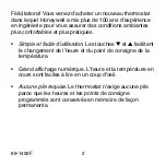 Preview for 2 page of Honeywell Tradeline T8400B1000 (French) Manual De L'Utilisateur