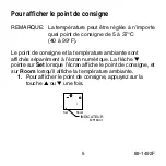 Preview for 5 page of Honeywell Tradeline T8400B1000 (French) Manual De L'Utilisateur