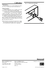 Preview for 8 page of Honeywell Tradeline T874A-F Installation Instructions Manual