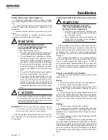 Preview for 4 page of Honeywell TRADELINE VR8204A Manual