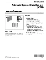 Honeywell TROL-A-TEMP AOBD Series Product Data preview