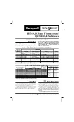 Honeywell TROL-A-TEMP Q674B Installation Instructions Manual preview