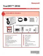 Preview for 1 page of Honeywell TRUDRY DR90 Professional Installation Manual