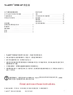 Preview for 3 page of Honeywell TrueDRY DR90-AP Professional Installation Manual